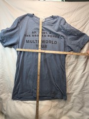St Paul Broken Bones Multi World Tour 2022 Band Tee Shirt Medium Heather Blue M