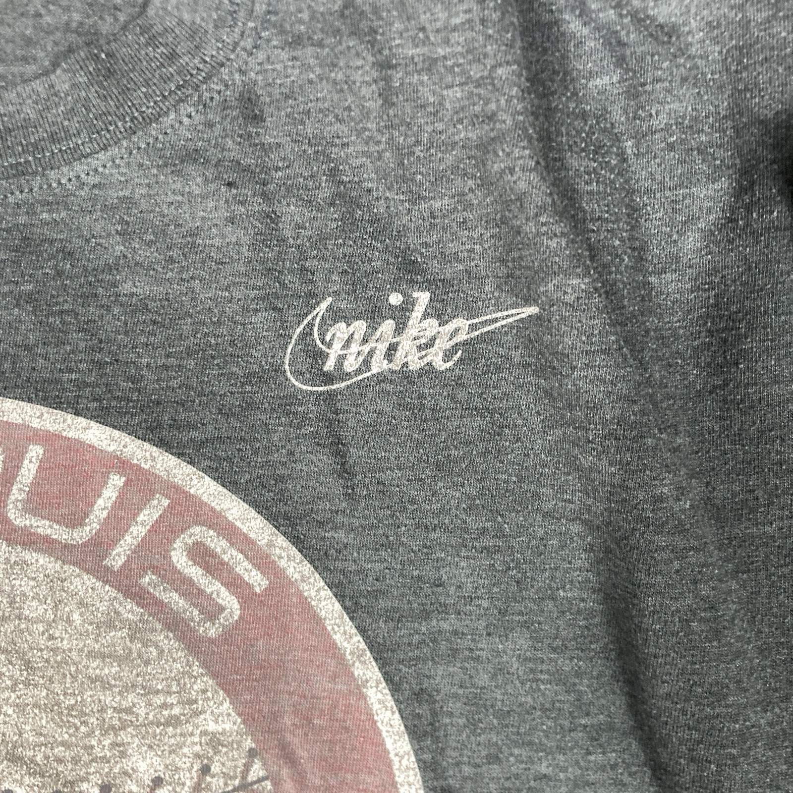 St Louis Cardinals T Shirt Mens Medium Circle Graphic M Gray ish nike stack logo gallery