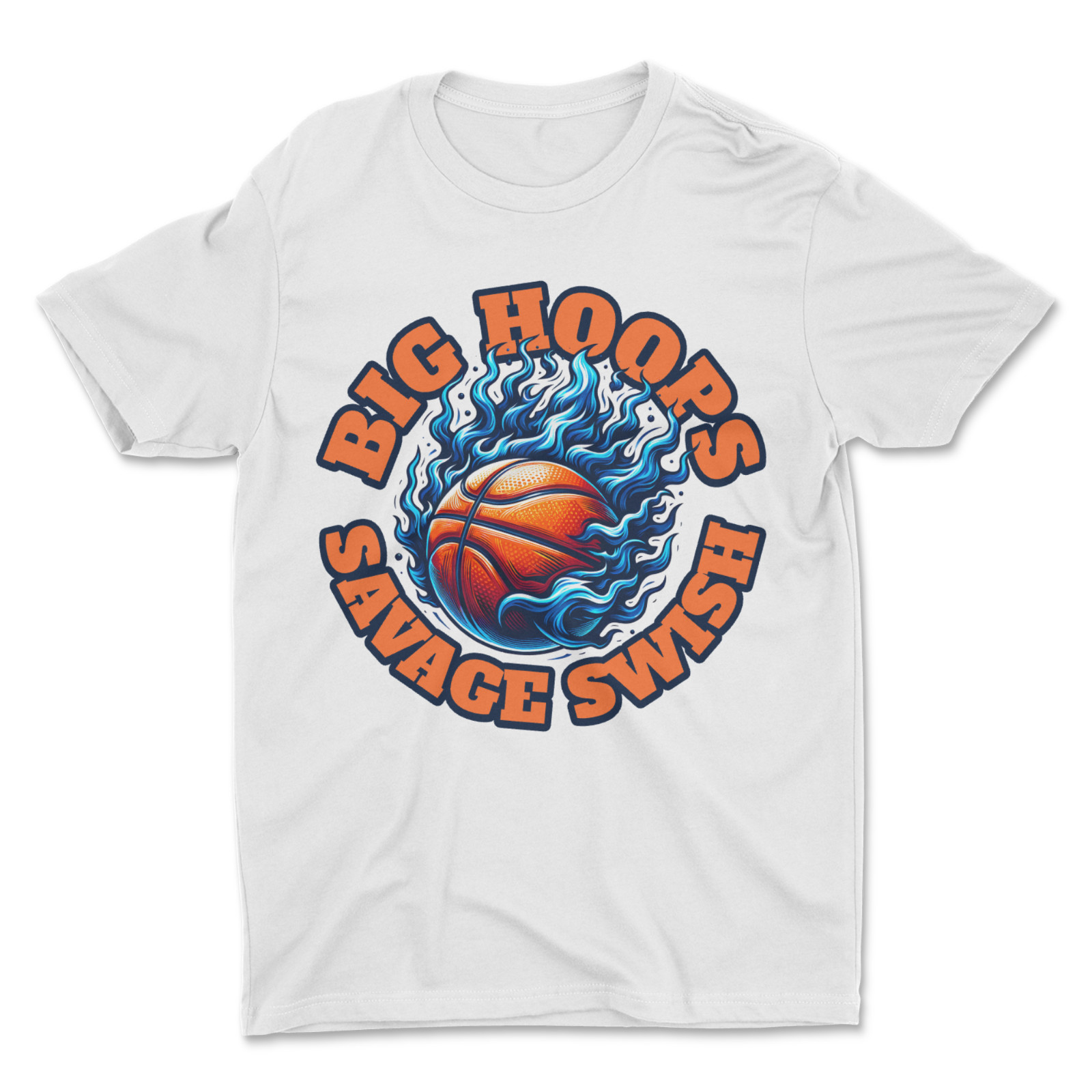 Custom T-Shirt, Big Hoops, Dtf Print On Next Level T-Shirt unisex Soft Cotton gallery