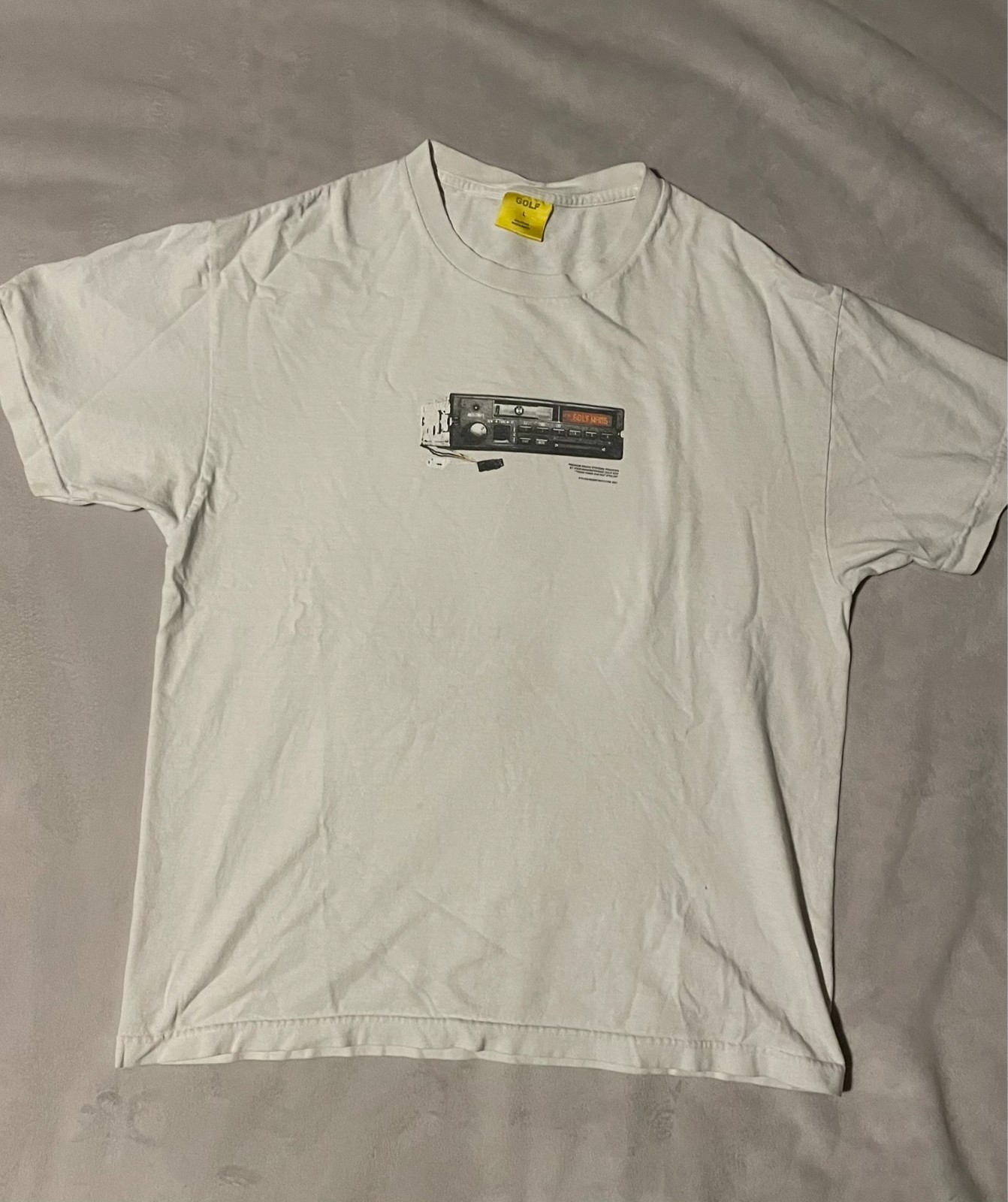Golf Wang Tyler The Creator Tee Mens Large White Graphic Shirt 2021