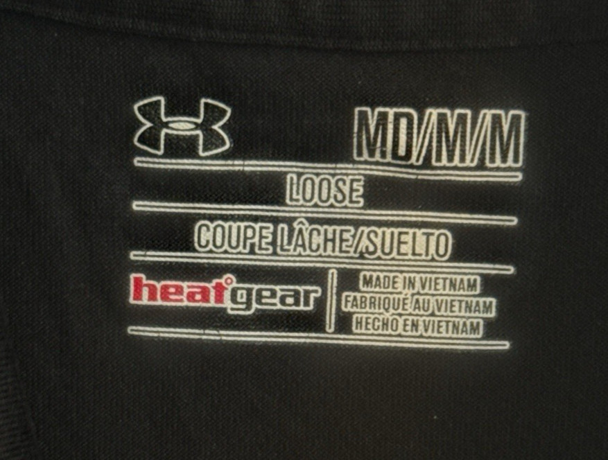 Under Armour Mens Black Medium Loose Long Sleeve Heat Gear 1/4 Zip Style 124220 gallery