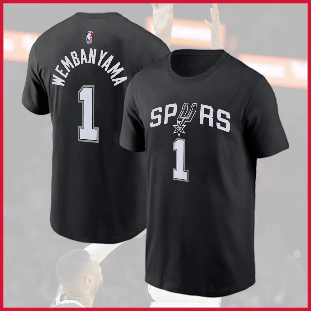 🔥HOT DEAL- Victor Wembanyama #1 Basketball Team Name & Number For Fans