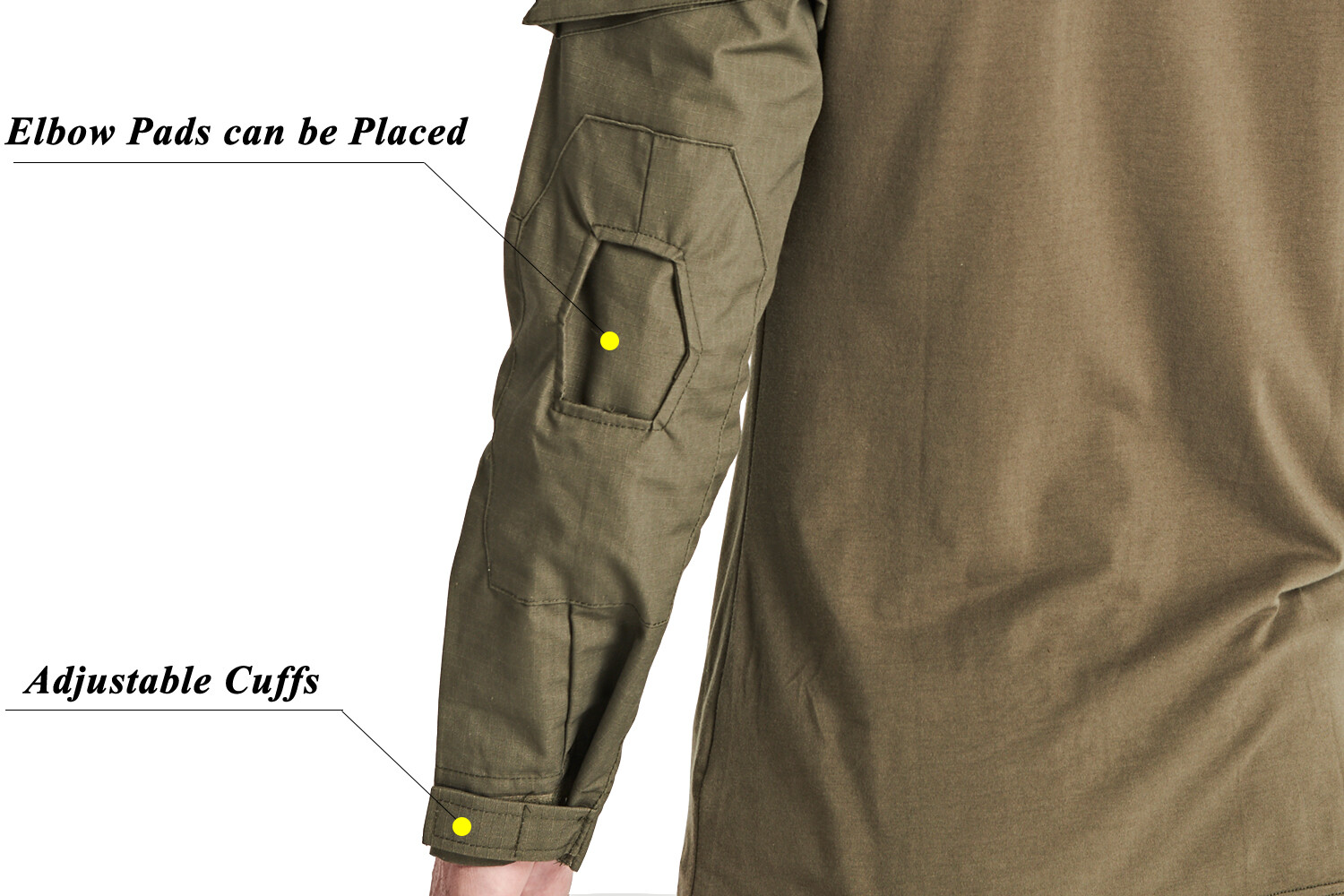 Men's Firm Shirts Training Atheletic Training Shirts 1/4 Zip Ripstop Cargo Work gallery