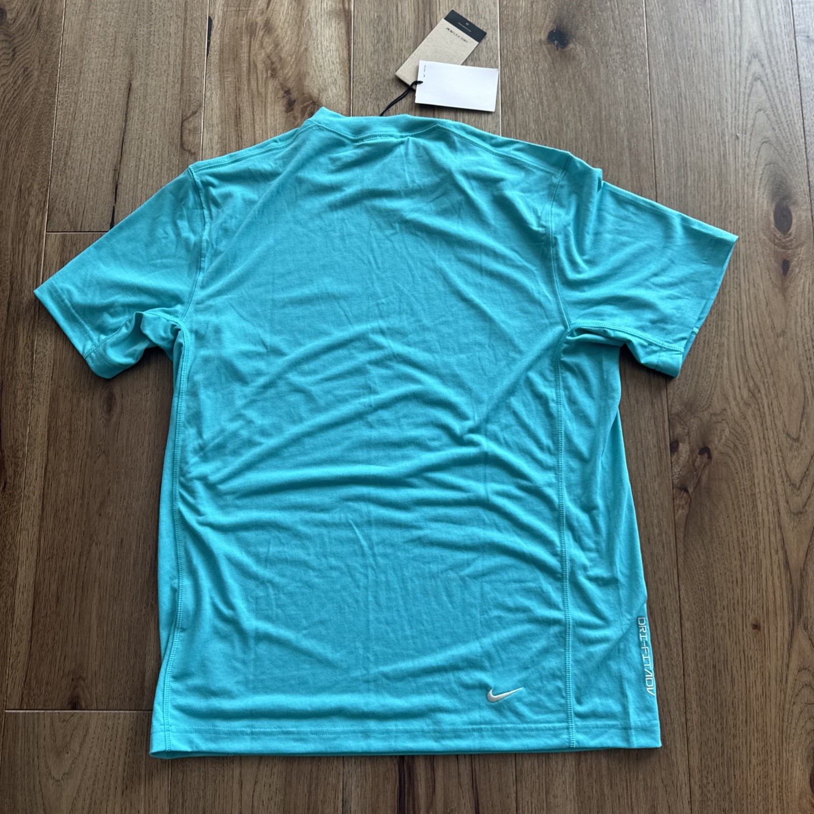 NEW NWT Nike Mens Medium ACG Goat Rocks Dri-Fit ADV Shirt FN8411-345 TEAL UPF40+ gallery