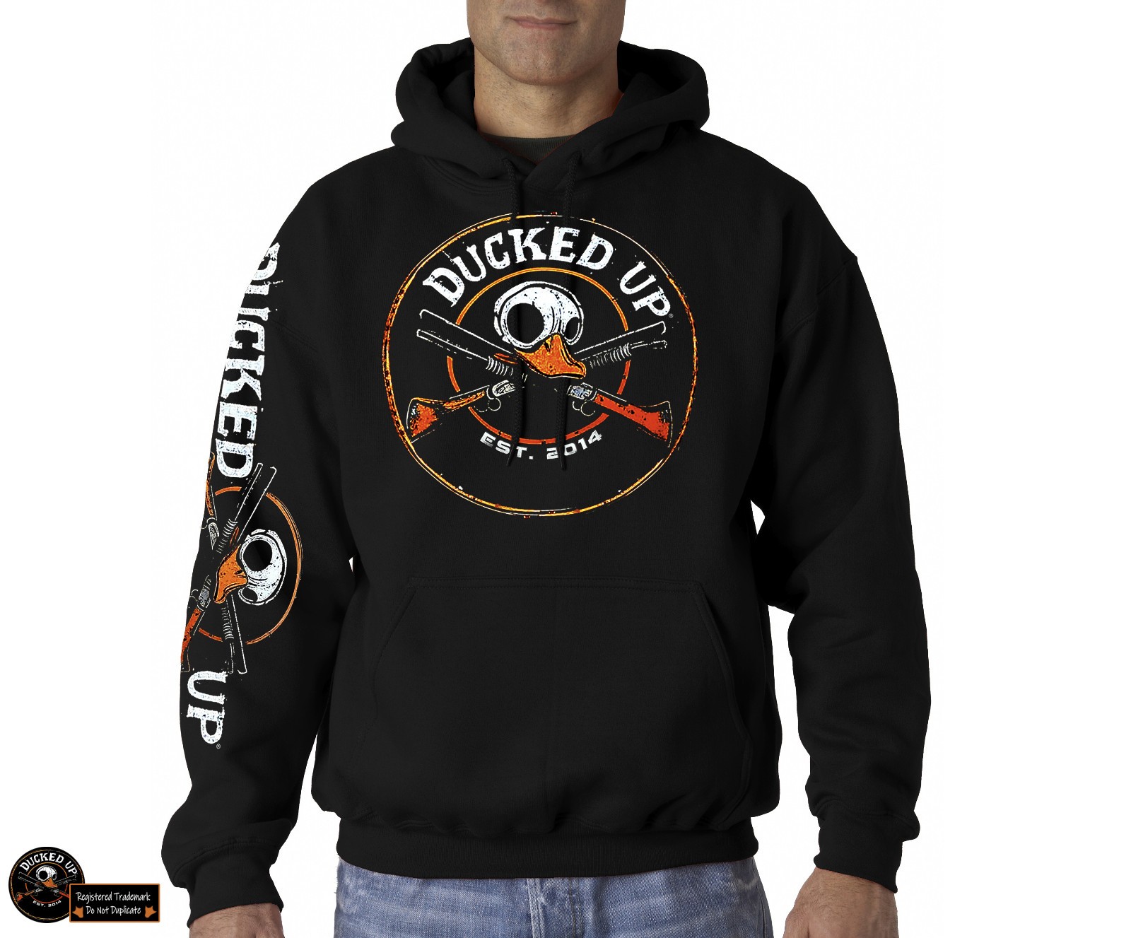 Ducked Up Hoodie men's hunting apparel Duck hunting hunter gallery