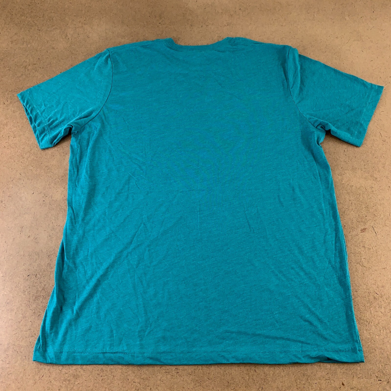 Bella + Canvas Men's Size XL Teal Green Short Sleeve Crew Neck T-Shirt New gallery