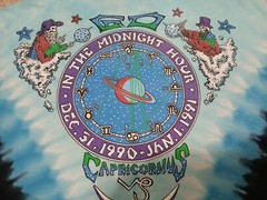 Original Vtg 1995 Grateful Dead CAPRICORN IN THE MIDNIGHT HOUR T-Shirt Size 4XL