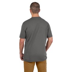 Milwaukee Men’s Medium Gray GRIDIRON Cotton/Polyester Pocket T-Shirt