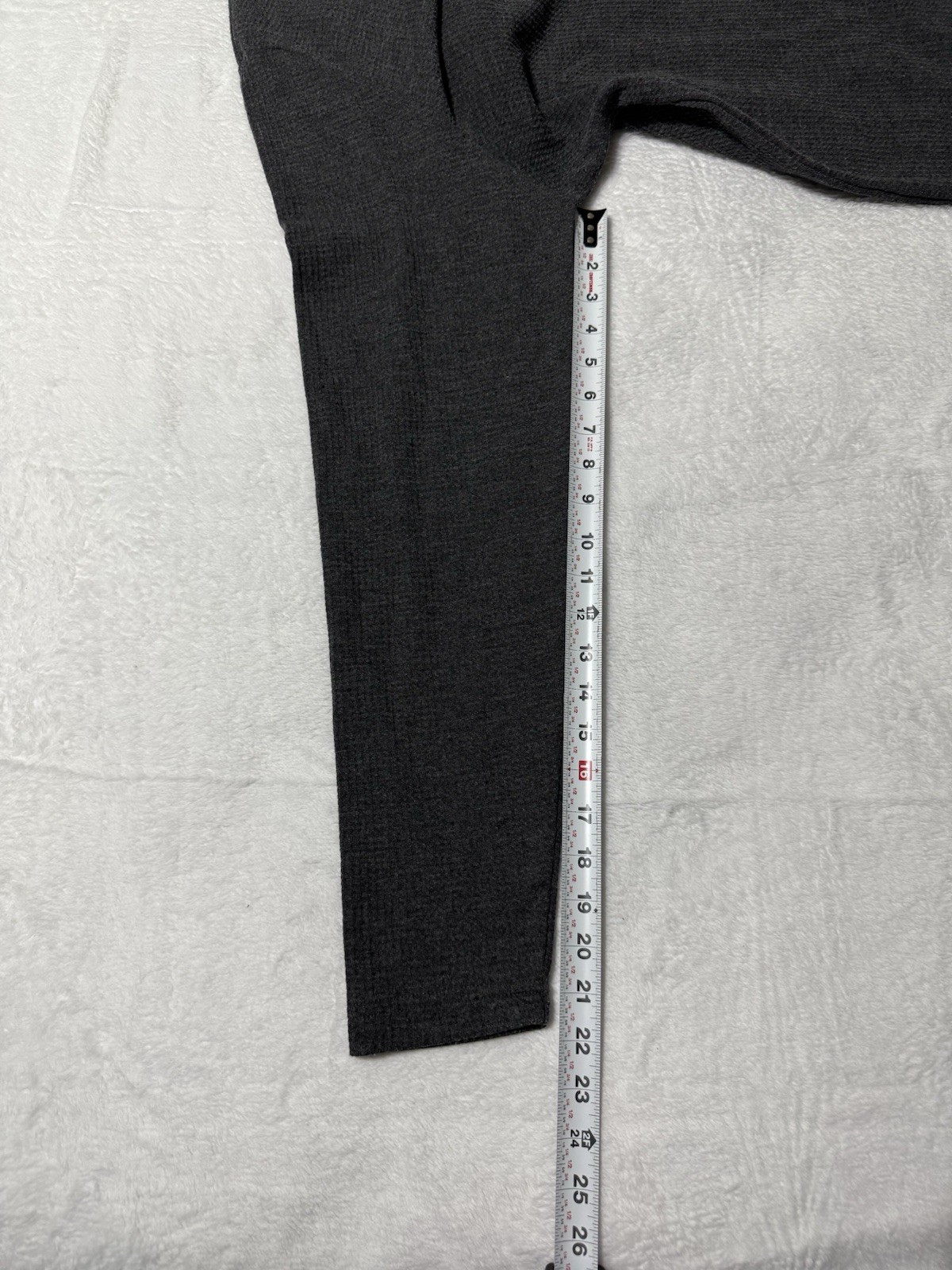 Travis Mathew Cloud Waffle Crew Shirt Sweatshirt Mens 3XL Charcoal Gray Pullover gallery