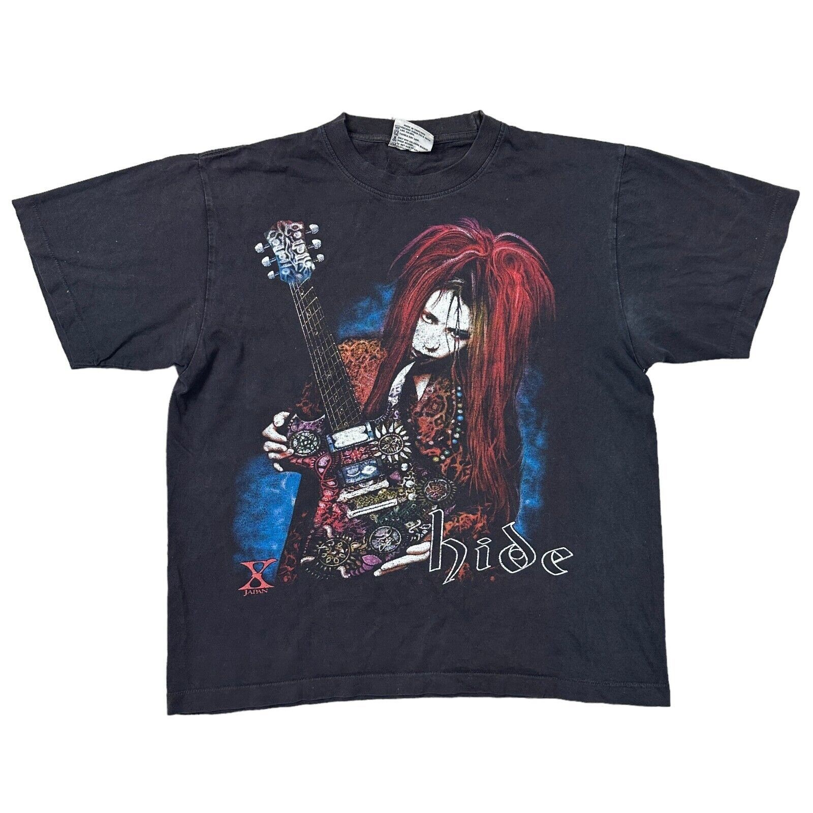 Vintage The Roxx T-Shirt Japan Hide Single Stitch Band 90s Black Mens Large