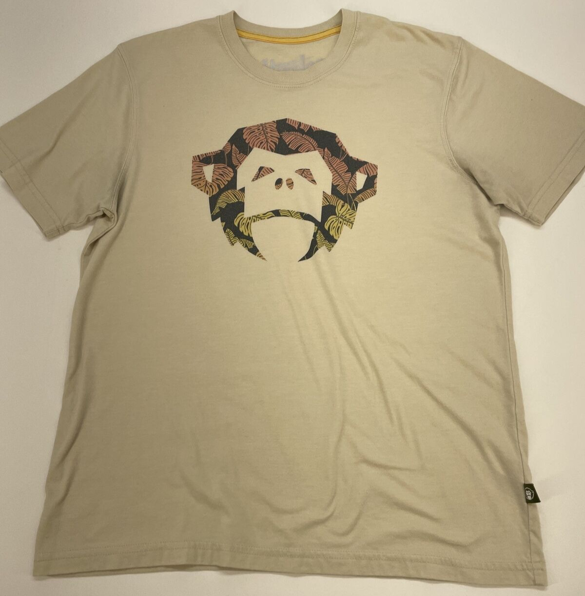 Howler Brothers Heed The Call 50 Poly 50 Cotton T-shirt Men’s M Tan Monkey gallery