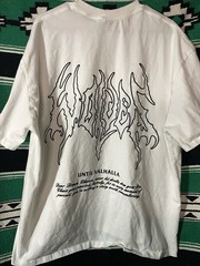 Darc Sports Wolves Until Valhalla T Shirt Size XXL Black Metal Font