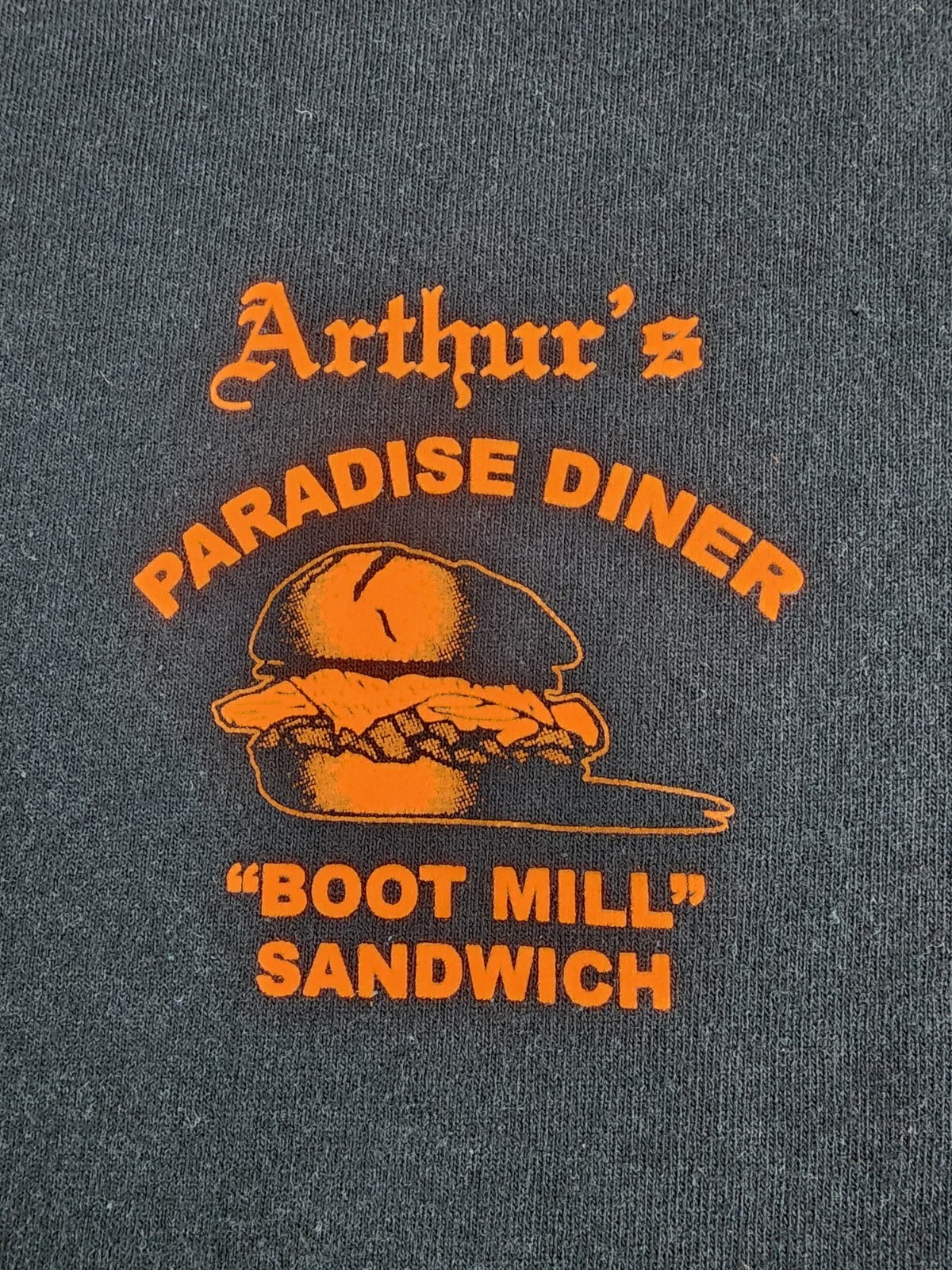 Arthur's Paradise Diner Shirt Mens Extra Large Lowell MA Boot Mill Tee Adult A36 gallery