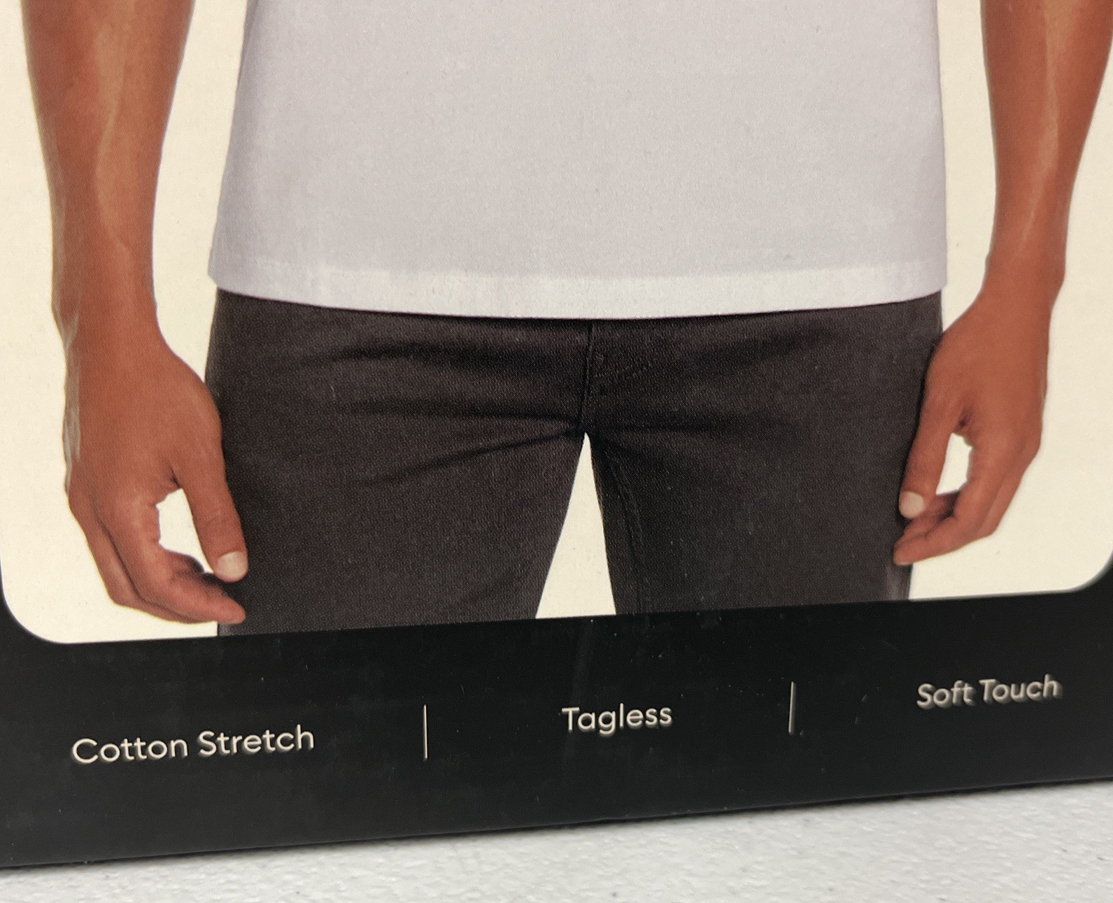 Banana Republic Men's 3-Pack Essential V-Neck T-Shirts Tees WHITE MEDIUM Stretch gallery
