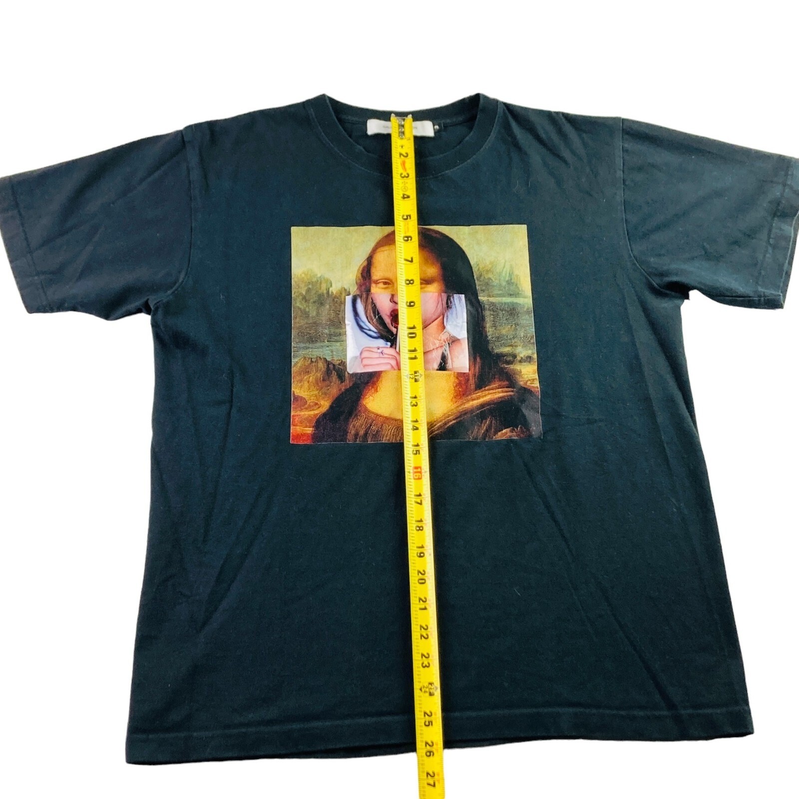 Gallis Addiction Men's Mona Lisa T-Shirt Black • Size 3 gallery
