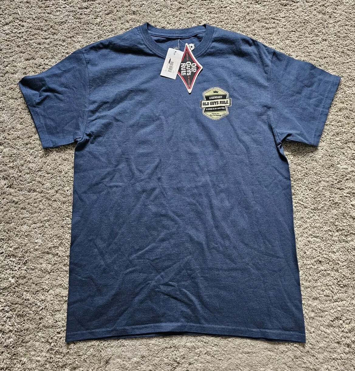 Old Guys Rule Legendary Blue T-Shirt Men's Size Medium NWT gallery