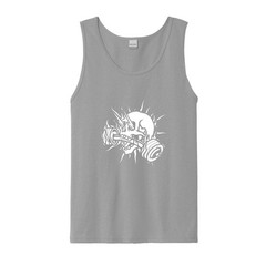 Body building Gym Skull Workout Men’s TankTop USA Flash Fitness New Gift Unisex