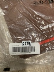 Supreme ‘Standard’ Brown Tee SS24 Size LARGE 100% Authentic NEW Ships Fast