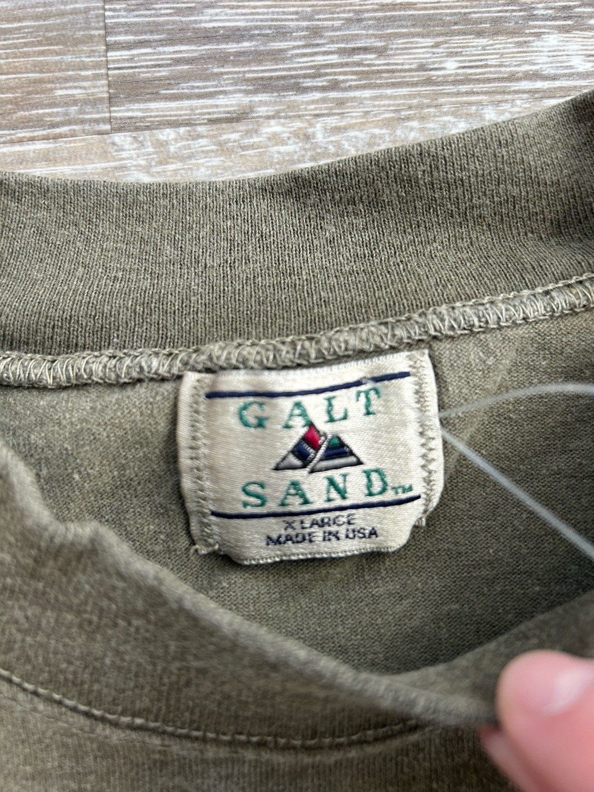 NEW Vintage 90s Galt Sand Wild West Rough Riders T Shirt Cowboy Western XL USA gallery