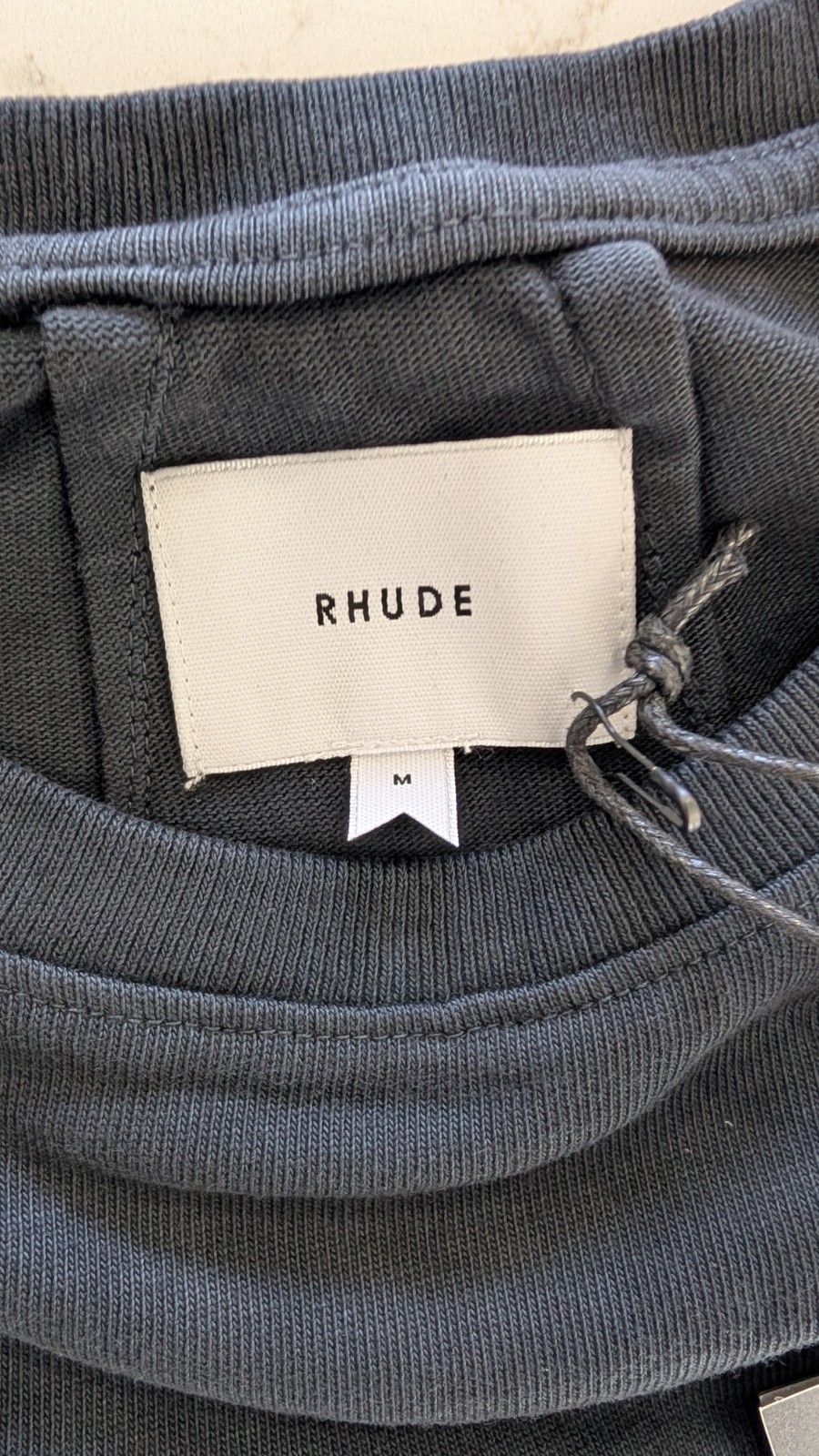 Rhude Notting Hill Eagle Tee M Vintage Black Boxy Fit Graphic T-Shirt Luxury gallery