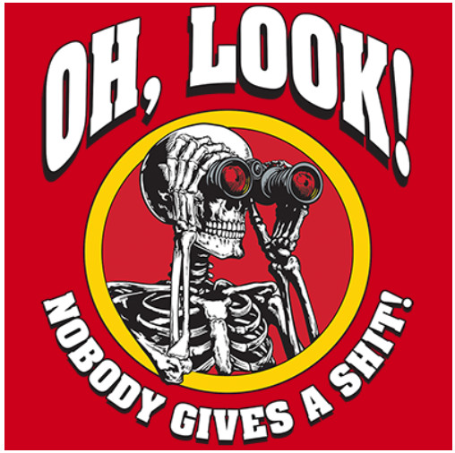 T-Shirt-OH LOOK-NOBODY GIVES A SH*T gallery