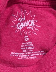 How The Grinch Stole Christmas & Max Dr. Seuss Soft Graphic T-shirt Adult Small