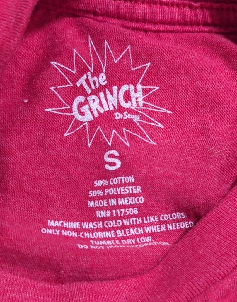 How The Grinch Stole Christmas & Max Dr. Seuss Soft Graphic T-shirt Adult Small gallery