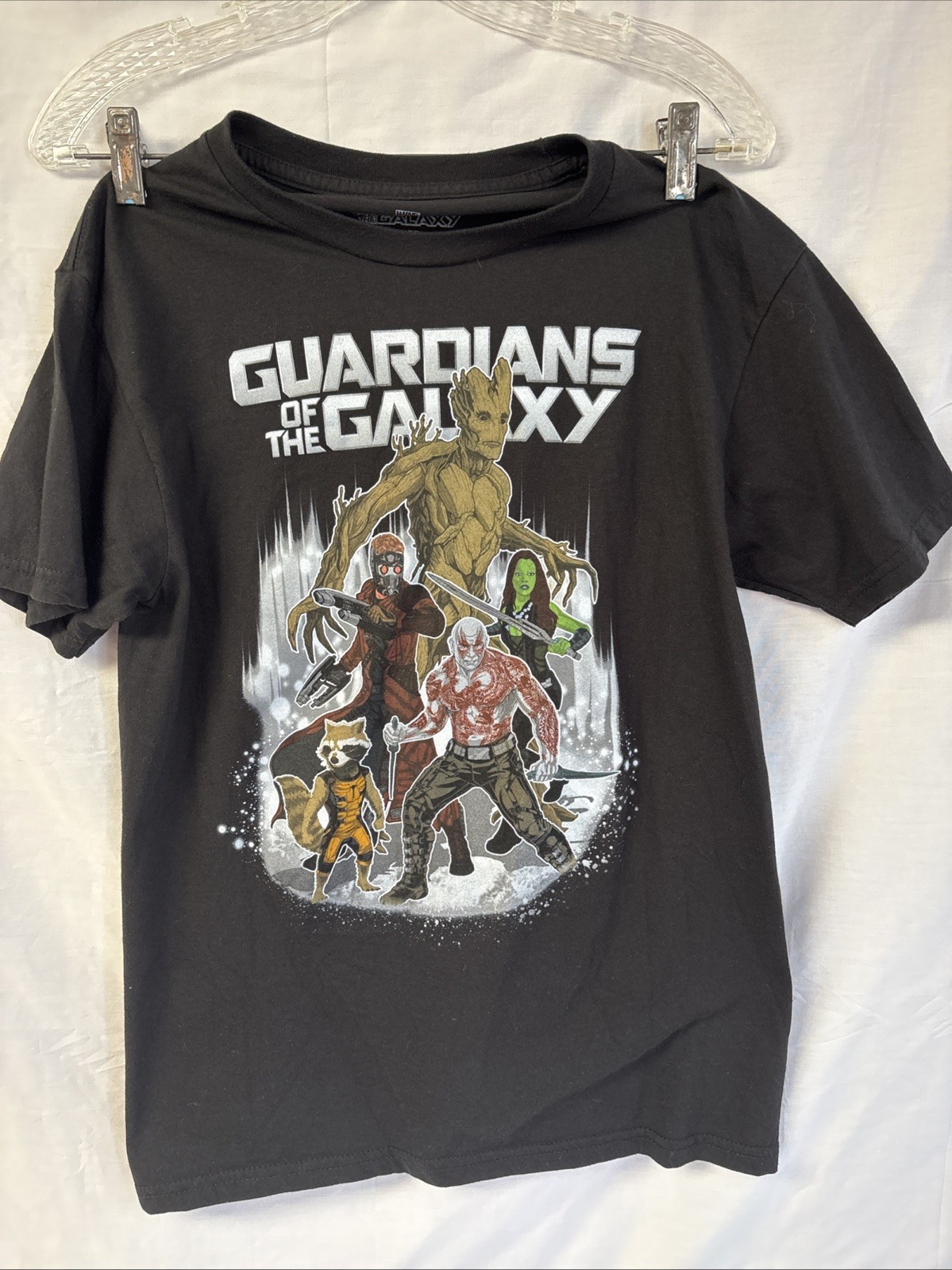 GUARDIANS OF THE GALAXY MARVEL COMICS T-SHIRT - MENS SMALL - GROOT ROCKET DRAX gallery