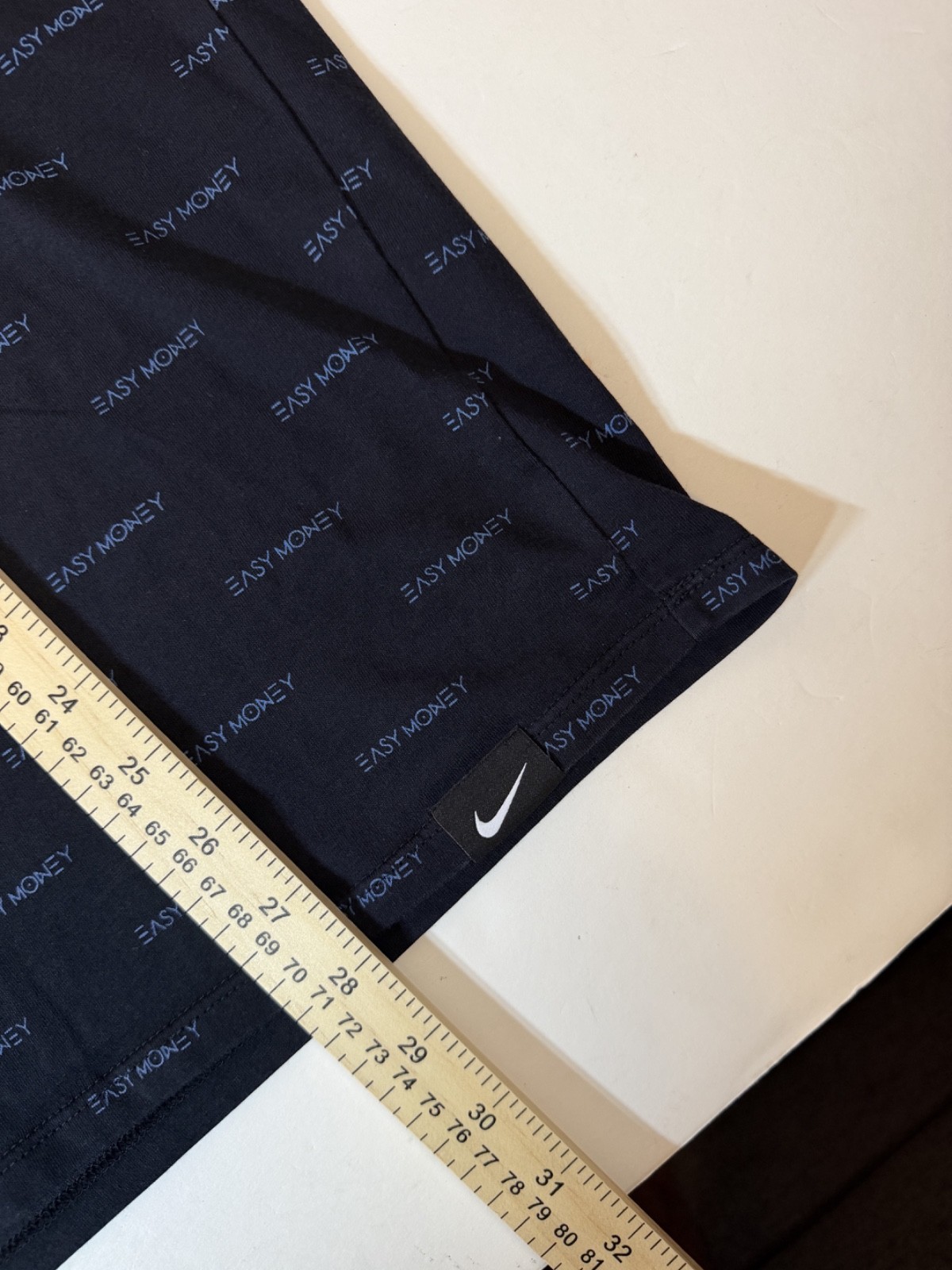 The Nike Tee Large L Black 2016 KD Kevin Durant Easy Money All Over Print Shirt gallery