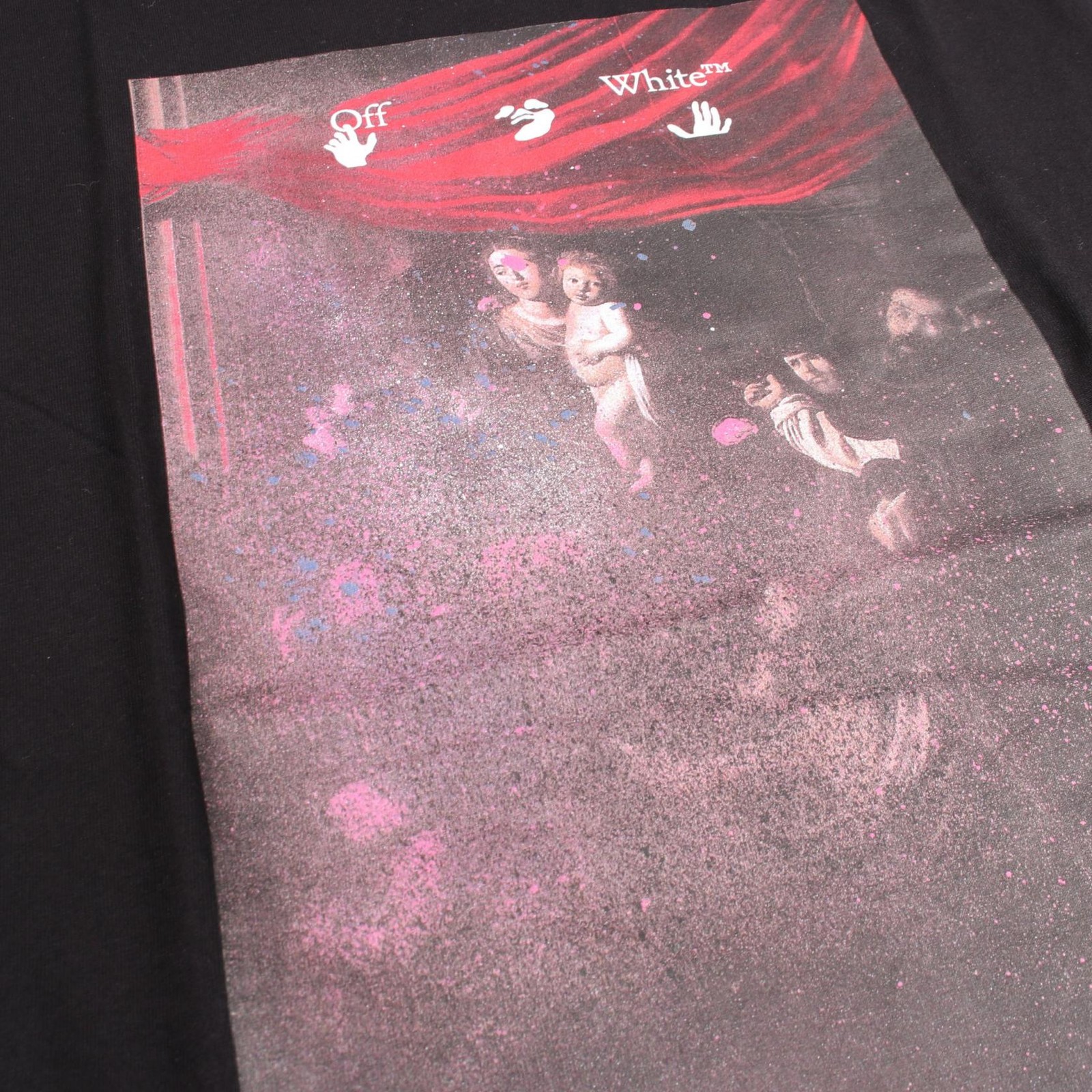 OFF-WHITE CARAVAGGIO S OVER TEE Cotton T shirt - DUTY FREE gallery
