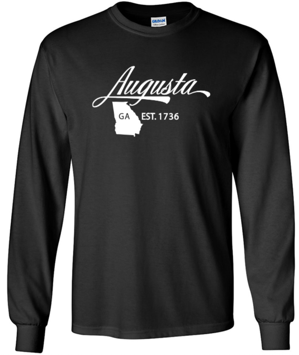 Augusta Georgia State T-Shirt Long Sleeve Graphic Tee Unisex Apparel Design gallery