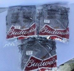 Budweiser T Shirt Grey With Logo By Next Level Apparel NWT Mens XXL