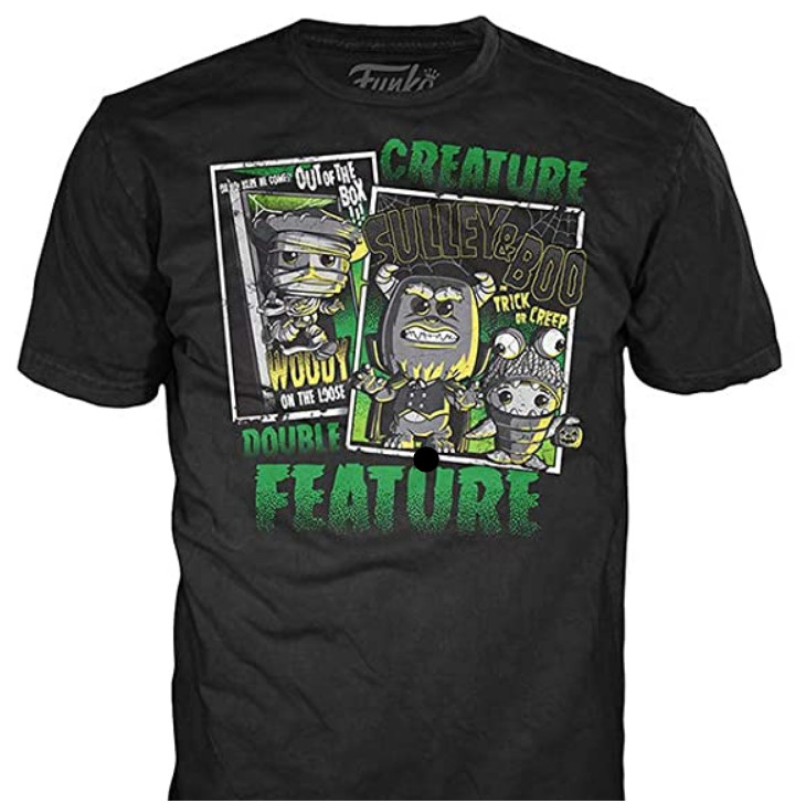 Funko Pixar Toy Story Monster’s Inc – Woody Sulley Boo Halloween T-Shirt