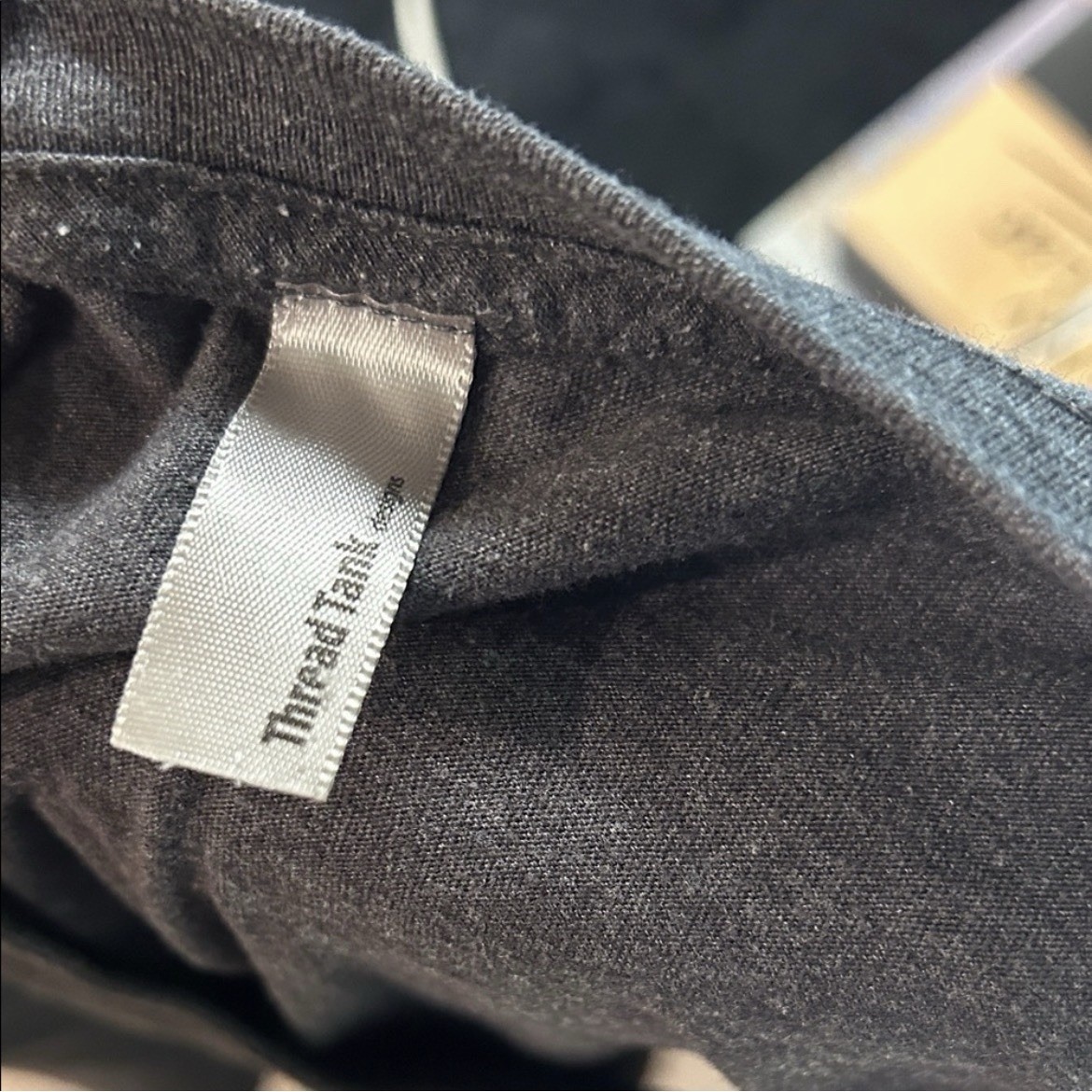 Threadfast Apparel Men's Gray Funny Graphic Print Crew Neck T-Shirt Size L gallery