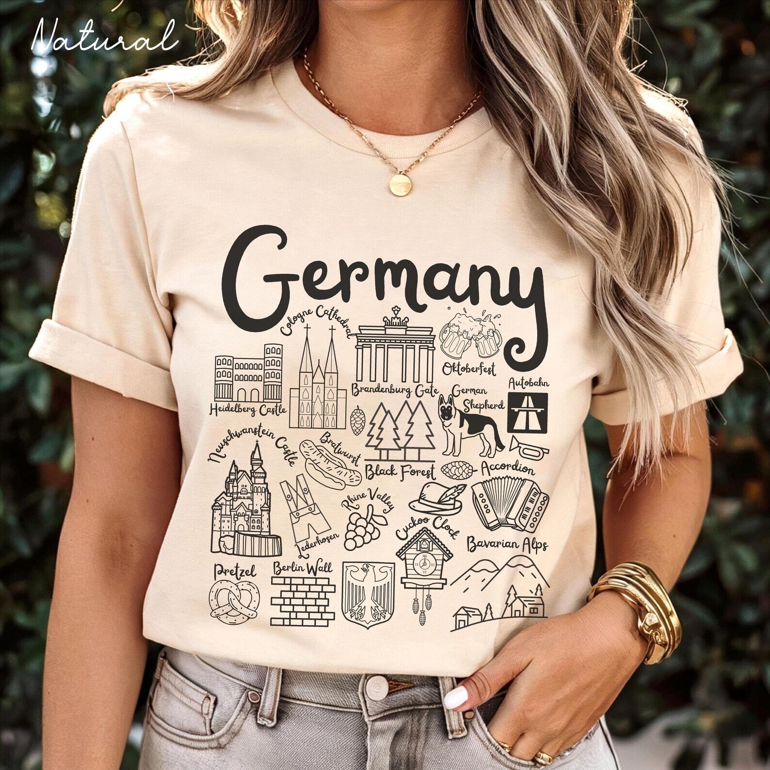 Germany Mass Shirt Travel Gift for Germany Trip Lovers Souvenir Tee
