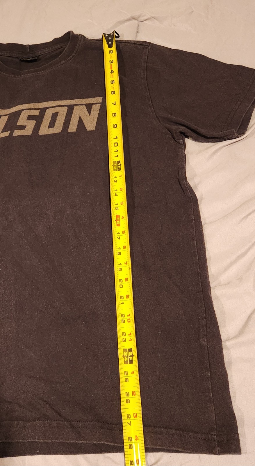 Filson Men's Size M T-Shirt Black Spell-Out Logo Hike Camp Outdoor gallery