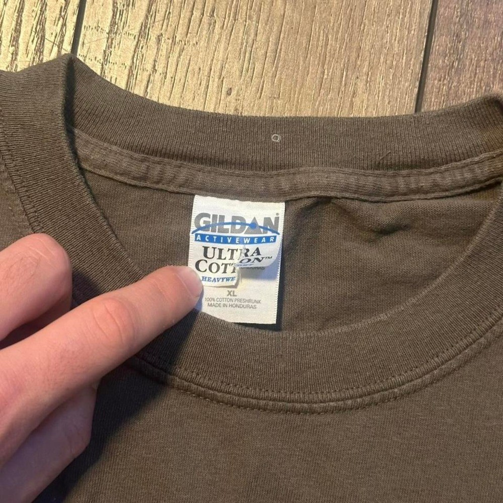 Vintage Tommy Hilfiger Box Logo Tee Men's XL gallery