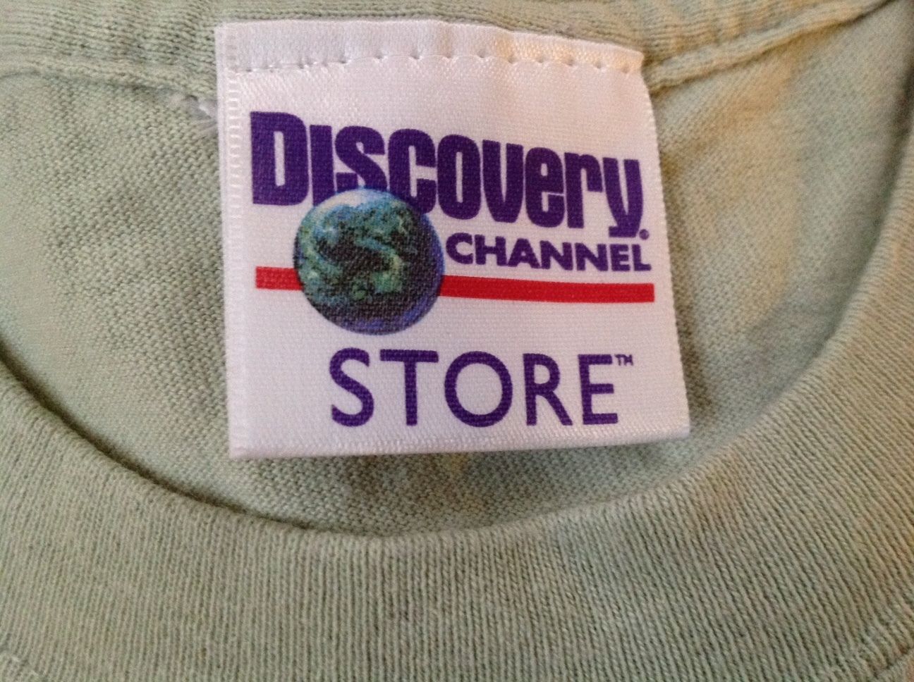 Discovery Channel Store Chinese Character Happiness T Shirt Men's Size Large gallery
