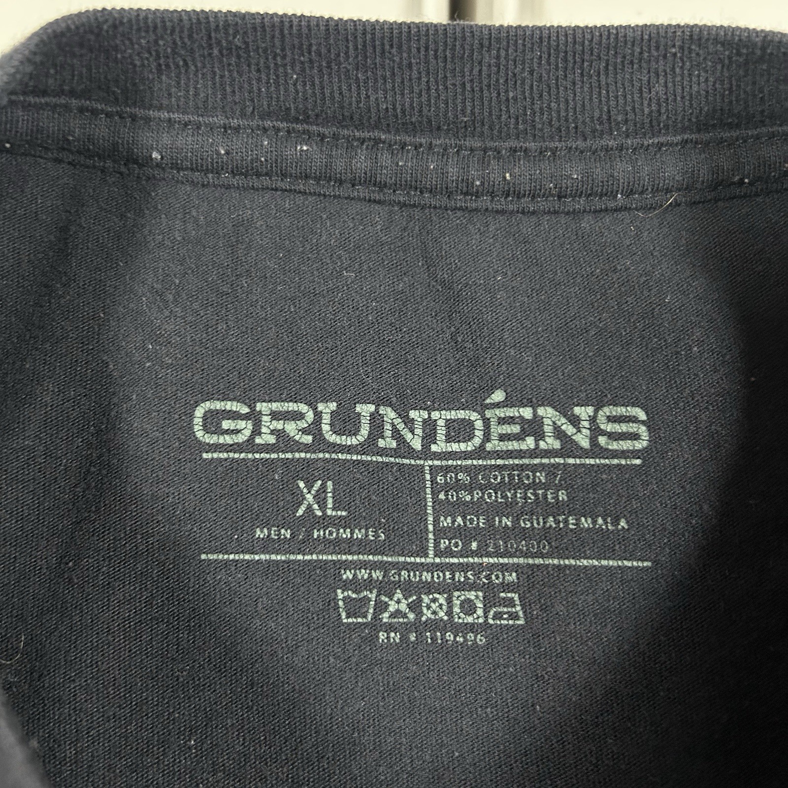Grundens Fisherman Skull Graphic T Shirt Men's Size XL Black Sportsman Outdoors gallery
