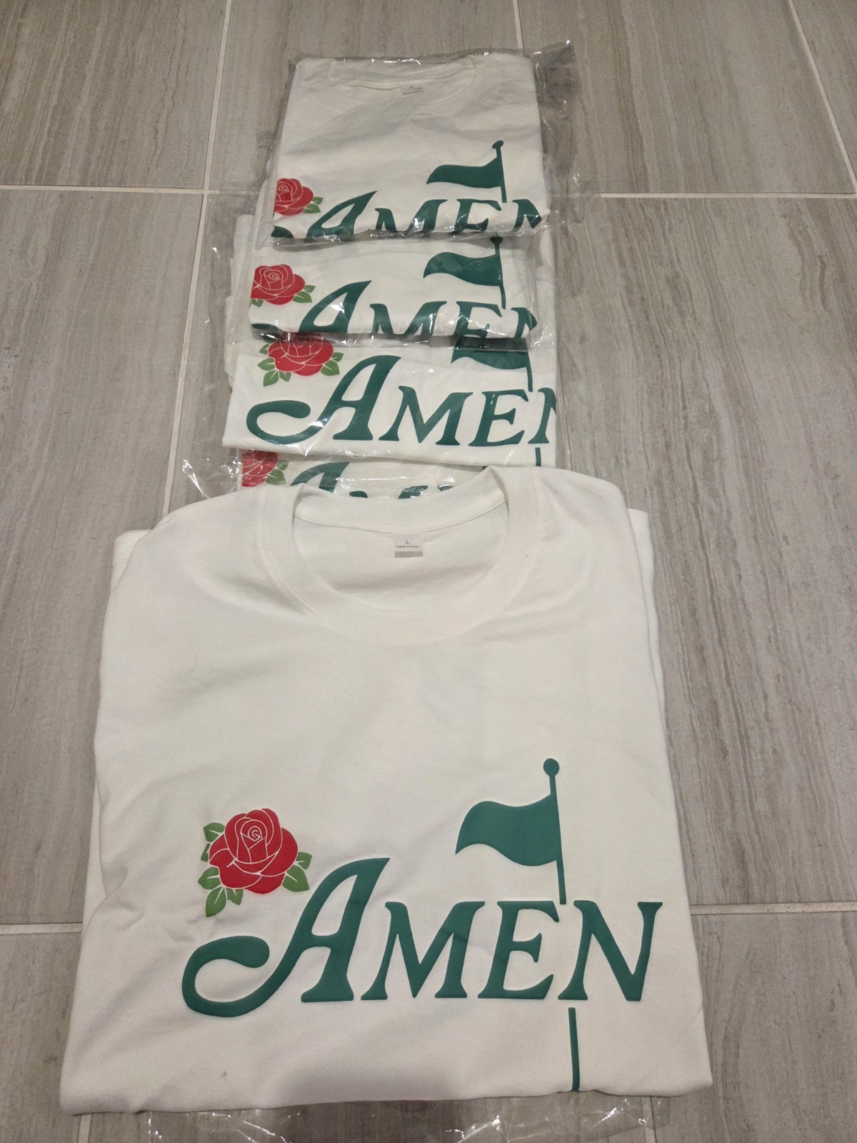 The Masters Augusta National Golf Club AMEN T-Shirt MENS XL