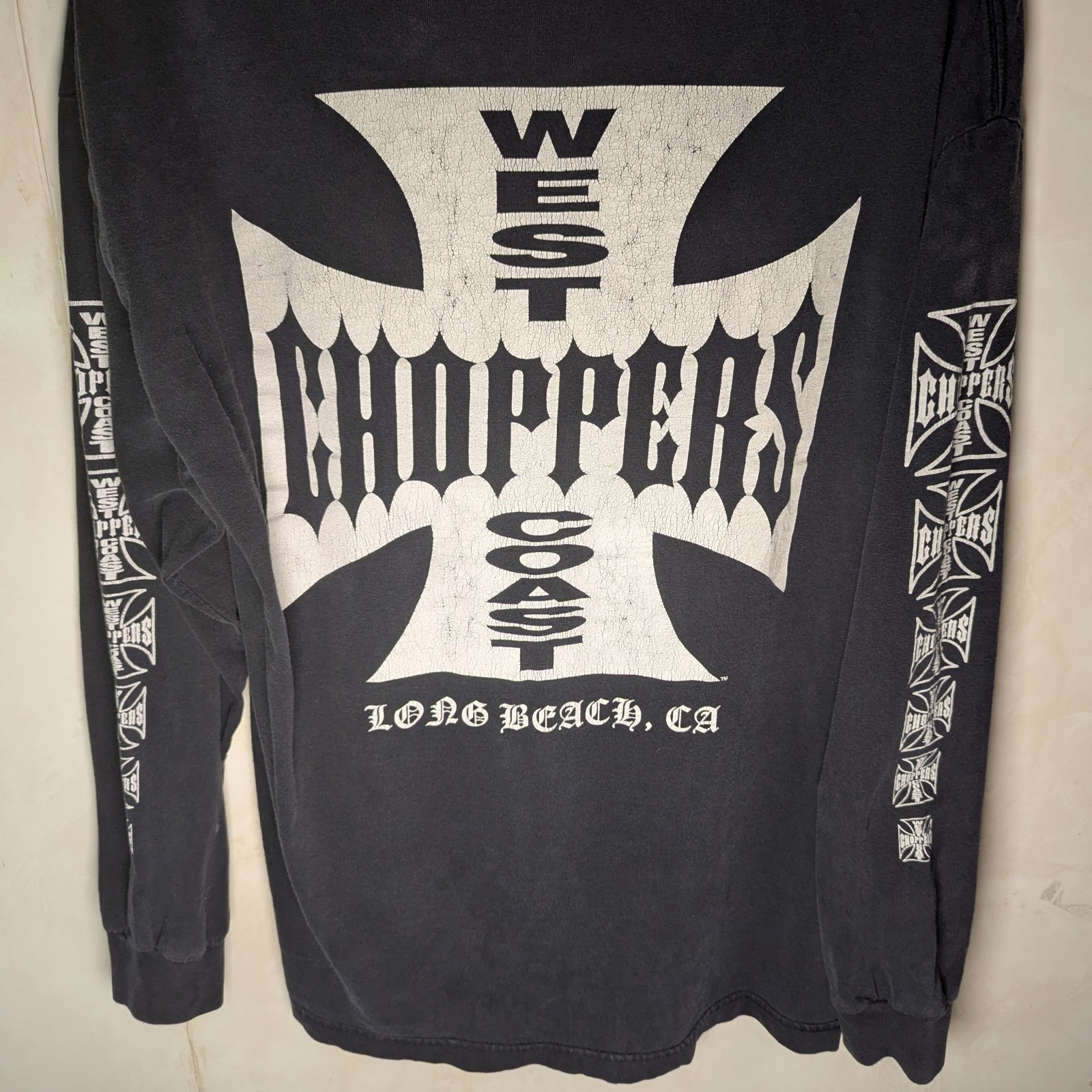 Vtg Y2k West Coast Choppers Long Sleeve Black Jesse Who? Paul Walker Large gallery