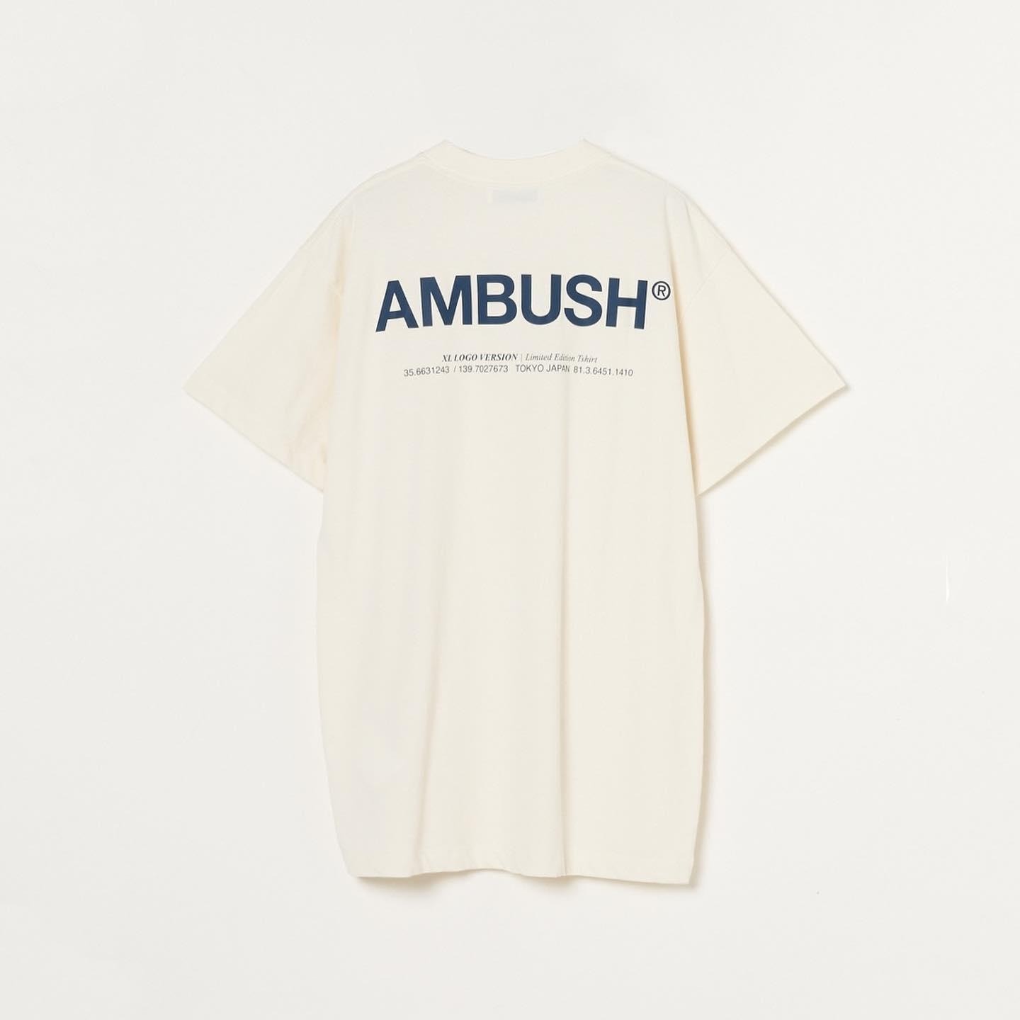 Ambush T Shirt XL Logo Version Tokyo Japan Limited Edition Cream Medium gallery