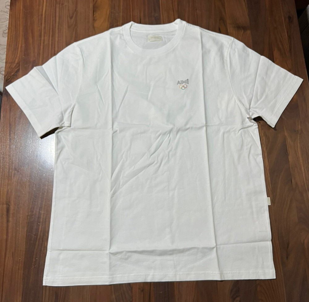 Aime Leon Dore ALD Basketball Boards Olympic Games Tee White T-Shirt Men Size XL
