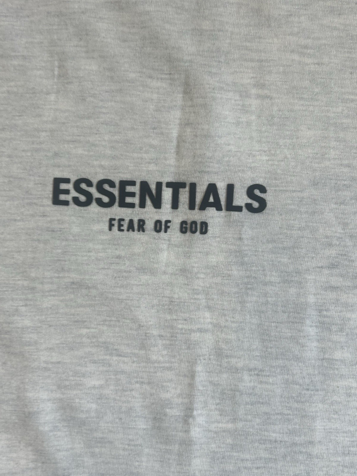Essentials Fear of God Light Oatmeal Tee NWT gallery