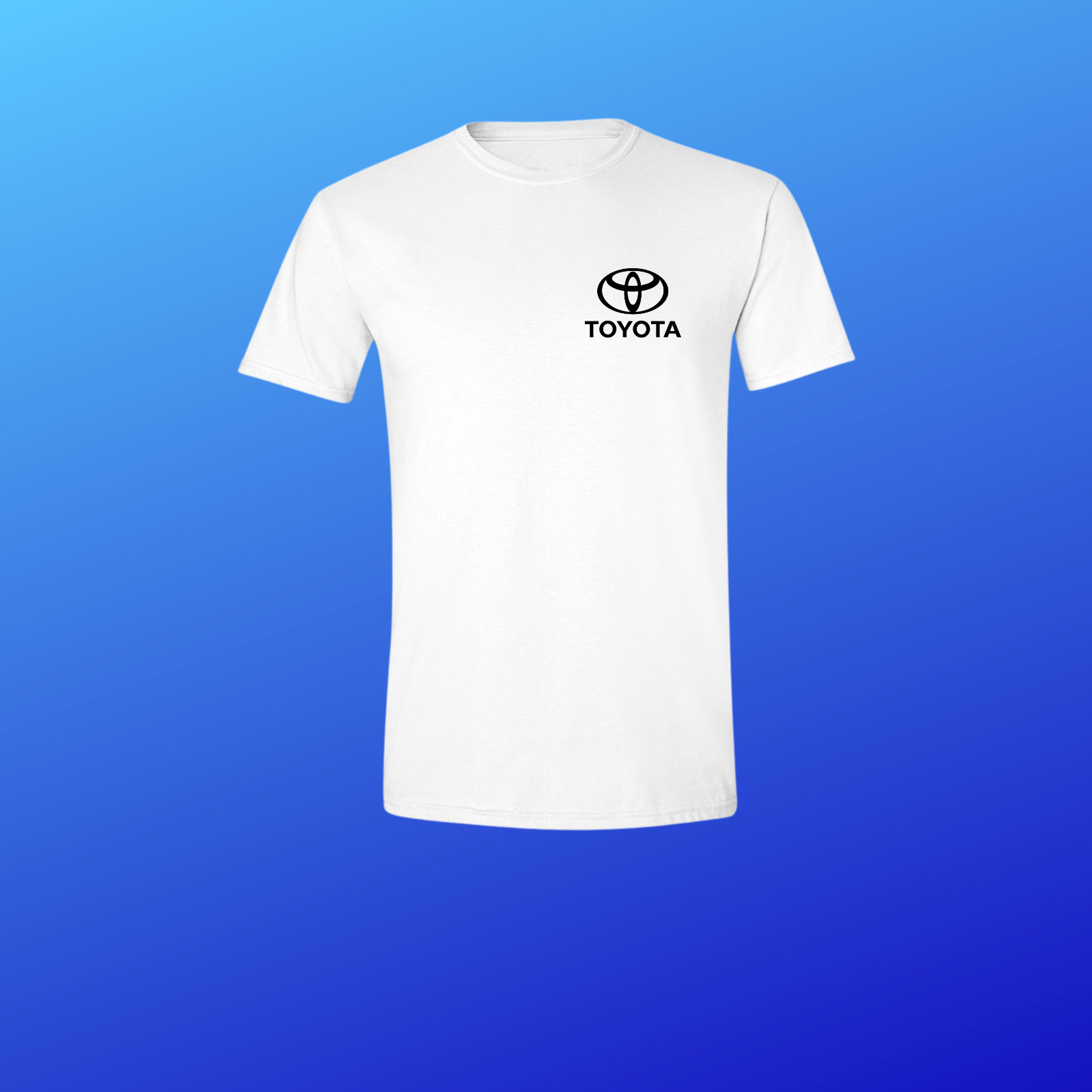Toyota T-Shirt Chest Logo Tundra Tacoma Scion Supra 4 Runner with FREE DECAL!! gallery