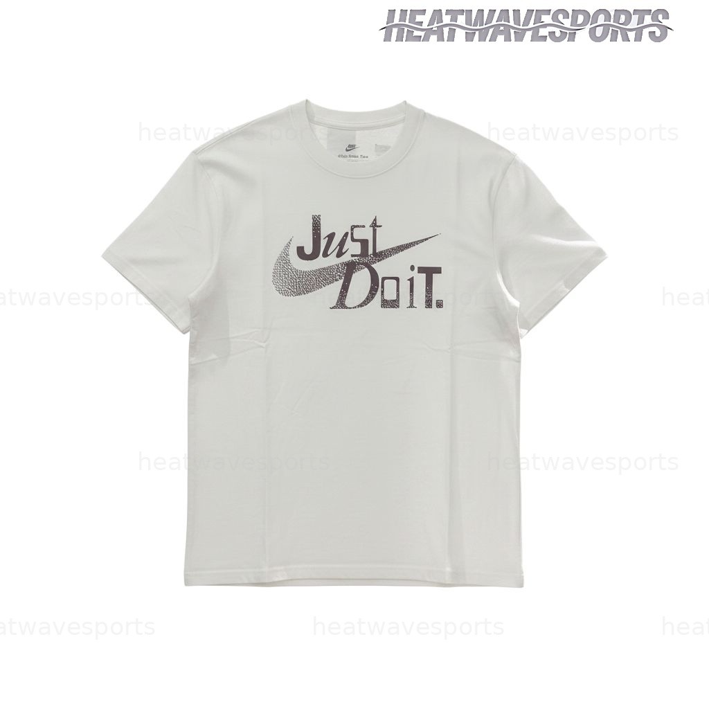 Nike T Shirts Unisex White Crew Neck Moderate IH1376-100 Men New Sizes gallery