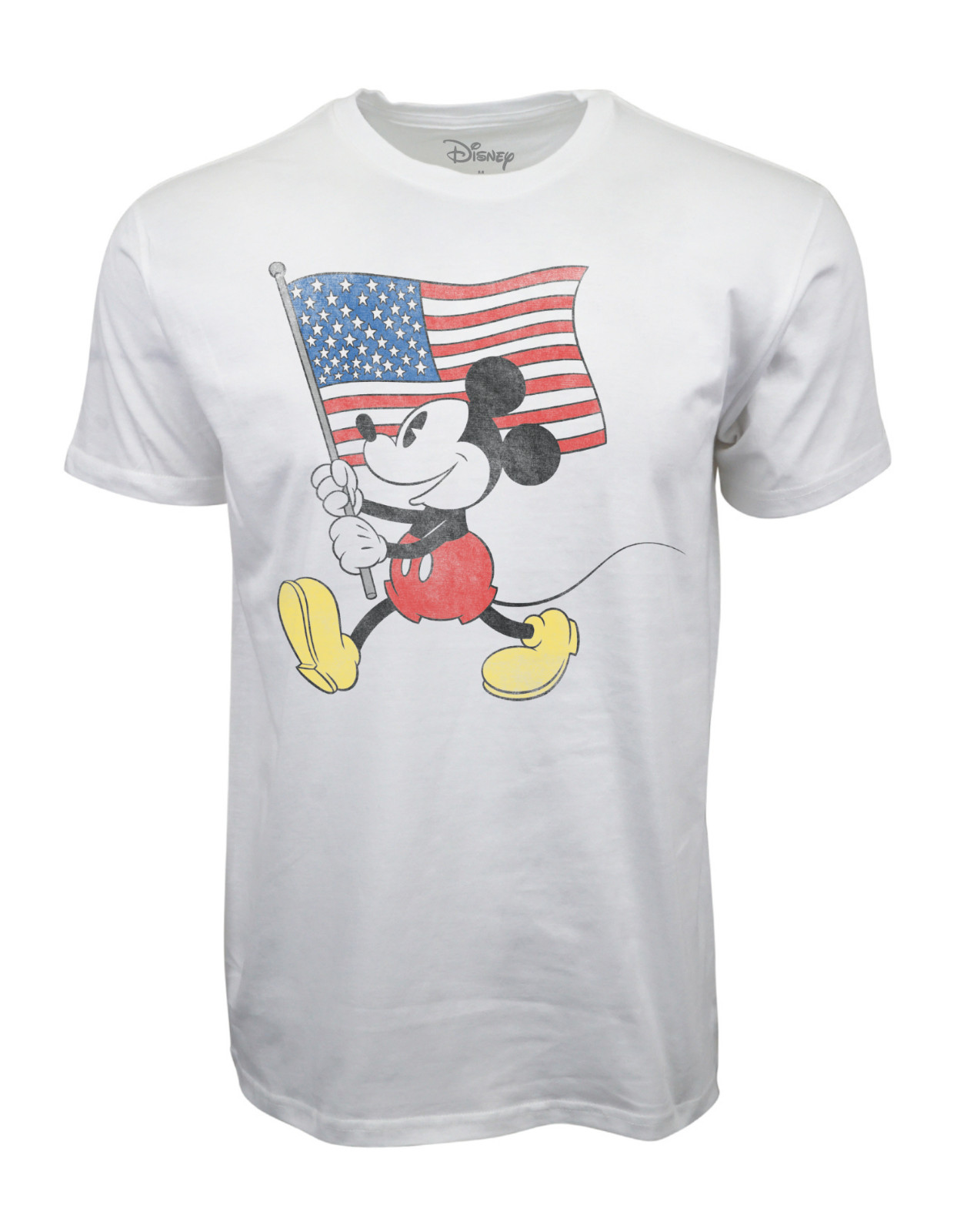 DISNEY MICKEY FLAG GRAPHIC T SHIRT gallery