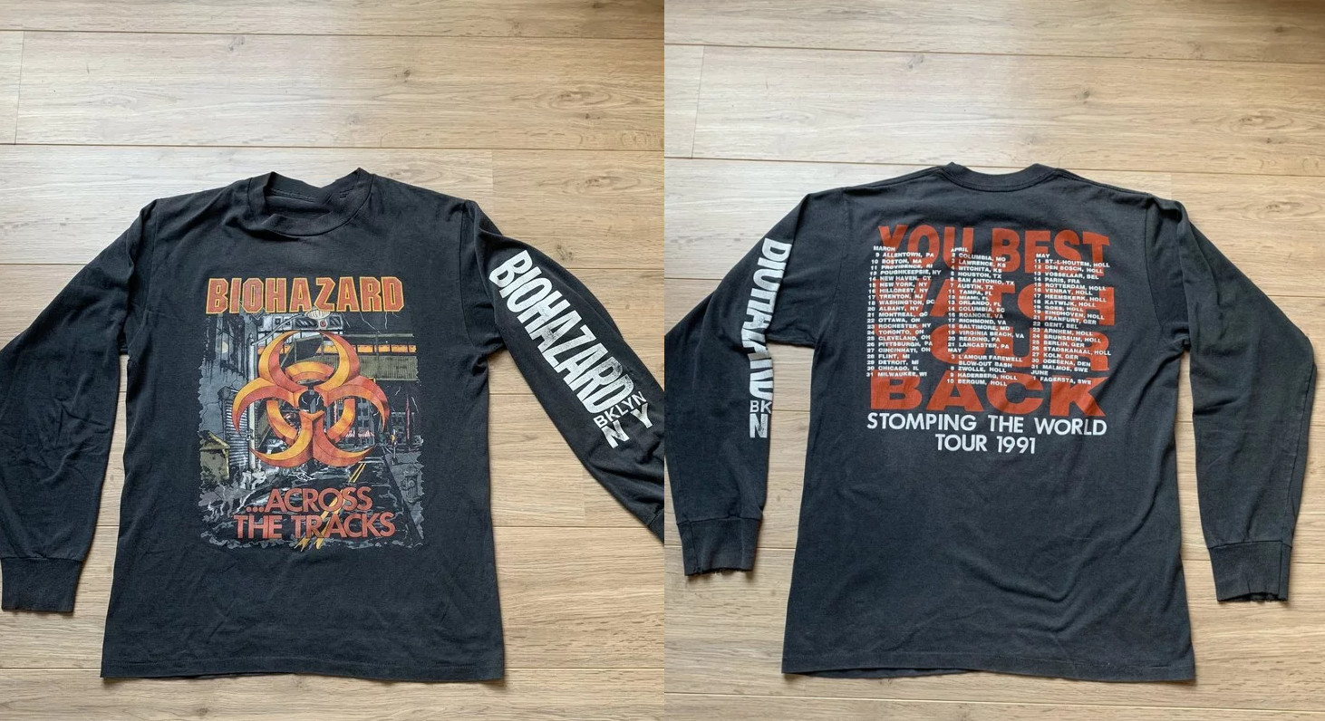 Biohazard Across The Tracks Tour Long Sleeve S to 5XL 2F1487 gallery