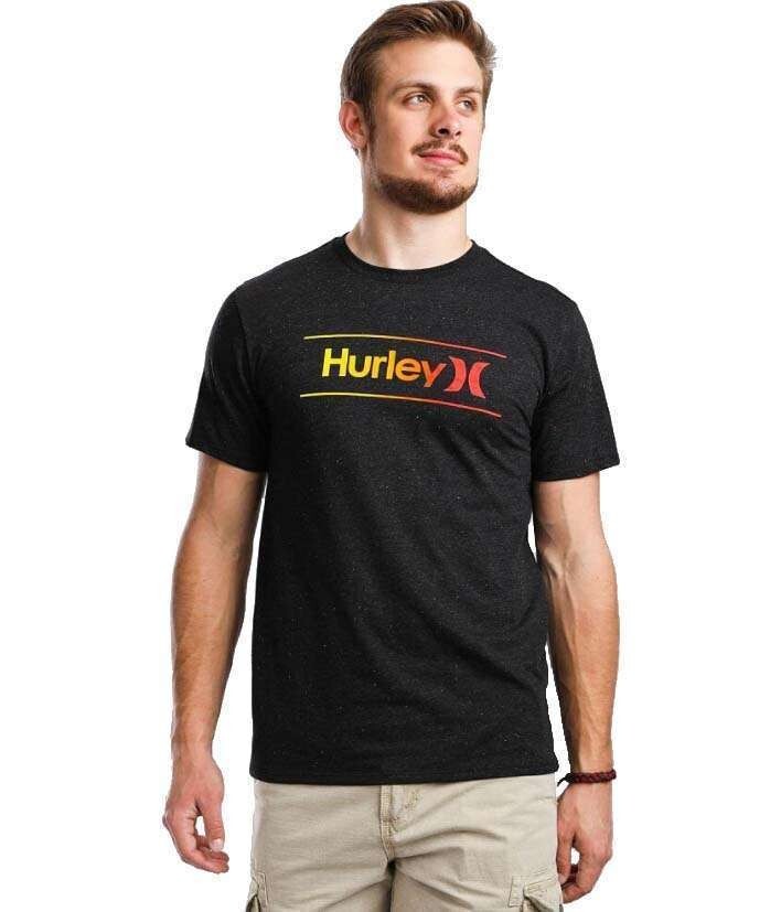 Hurley Men’s Everyday Regrind One and Only Gradiation T-Shirt (Black) G2(A859T) gallery