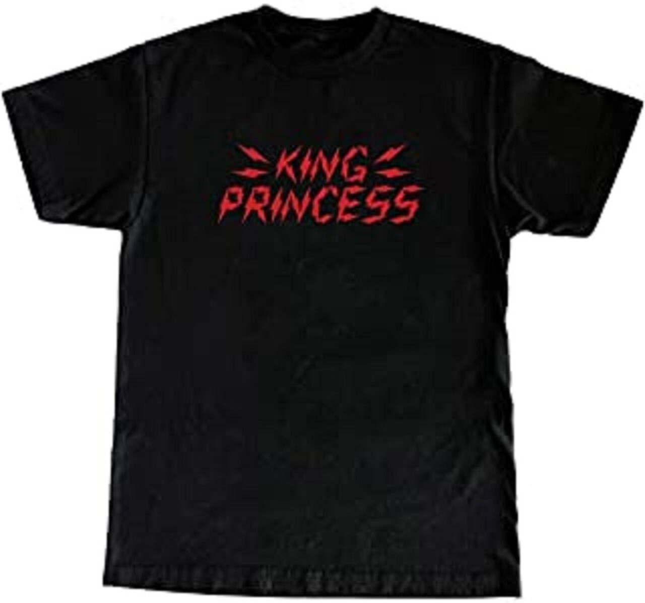 The Thread Shop King Princess Tee Shirt Indie Pop red Lightning Tee sz 2XL gallery